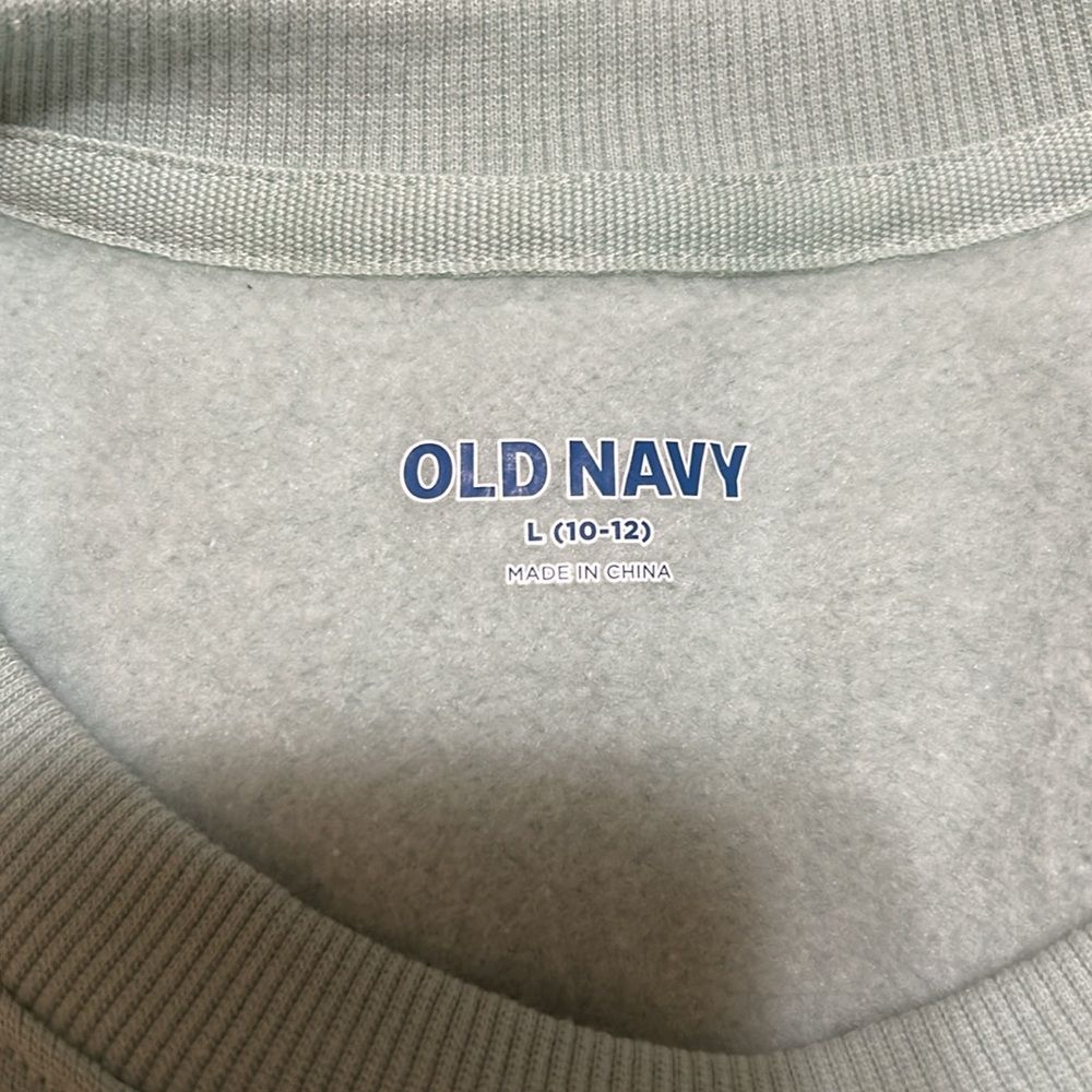 Girl’s Oldnavy Little Miss Sweatshirt. Size Large (10-12). - Picture 5 of 5